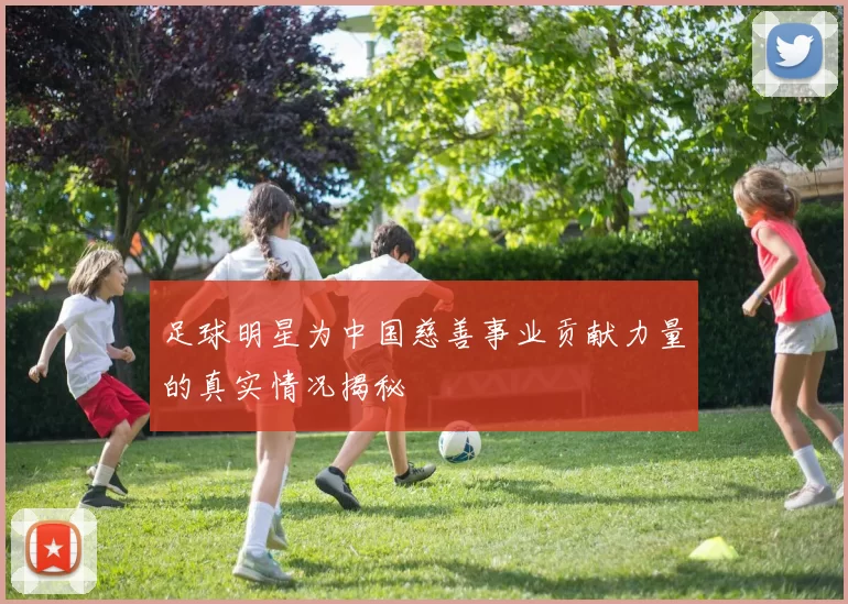 足球明星为中国慈善事业贡献力量的真实情况揭秘